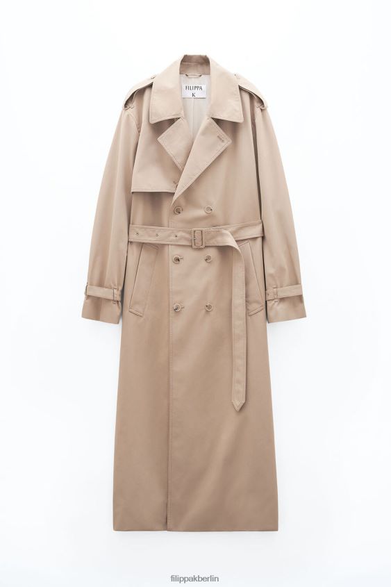 Filippa K L8HHT25 Bekleidung Sandbeige Frauen Regenmantel