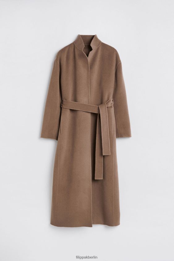 Filippa K L8HHT27 Bekleidung dunkles Khaki Frauen Alexa Mantel