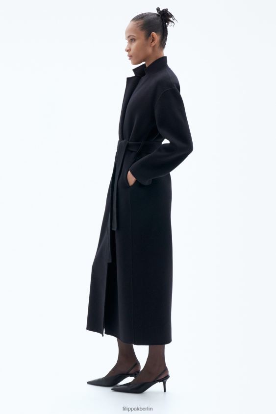 Filippa K L8HHT7 Bekleidung Schwarz Frauen Alexa Mantel