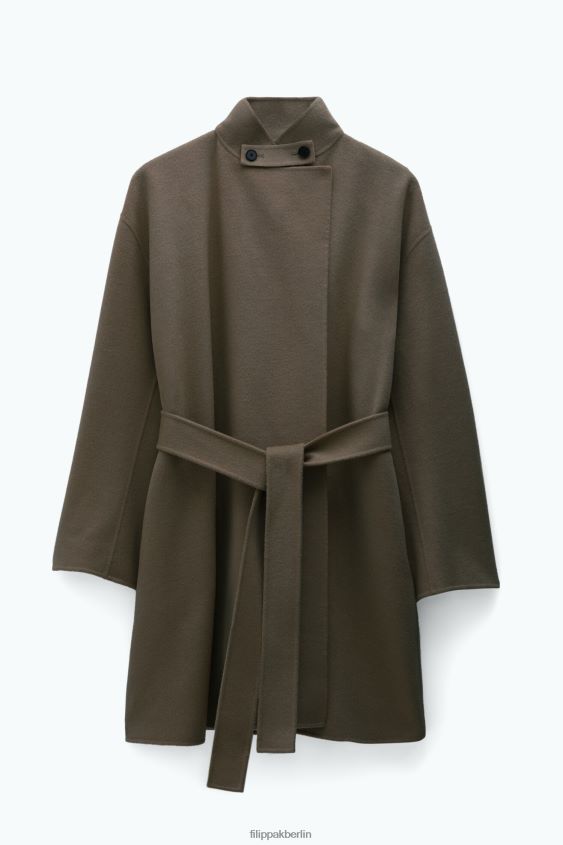 Filippa K L8HHT9 Bekleidung Olivenmelange Frauen Edina-Jacke