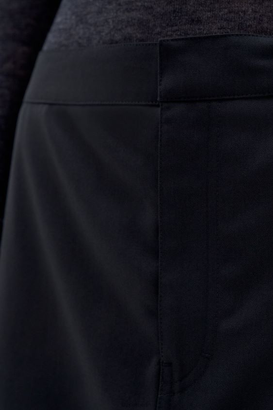 Filippa K L8HHT221 Bekleidung Schwarz Frauen kurzer, maßgeschneiderter Rock