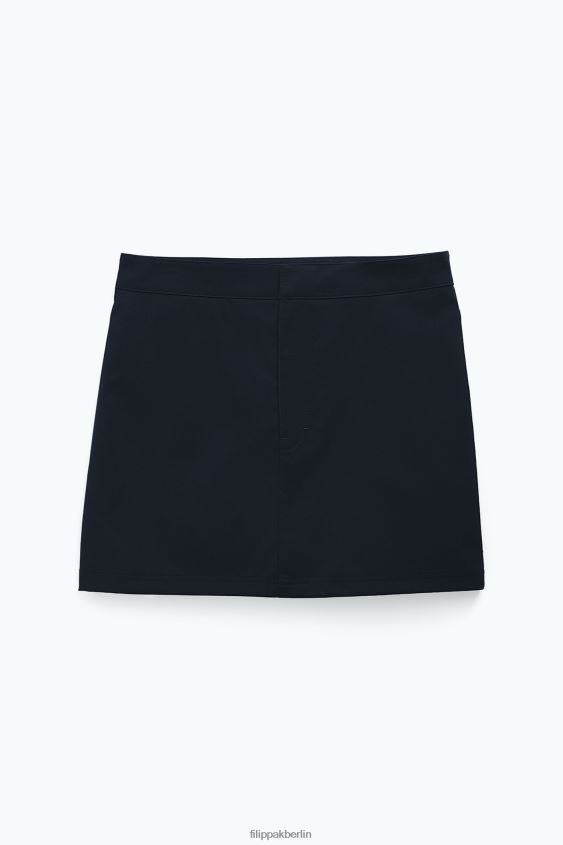 Filippa K L8HHT221 Bekleidung Schwarz Frauen kurzer, maßgeschneiderter Rock