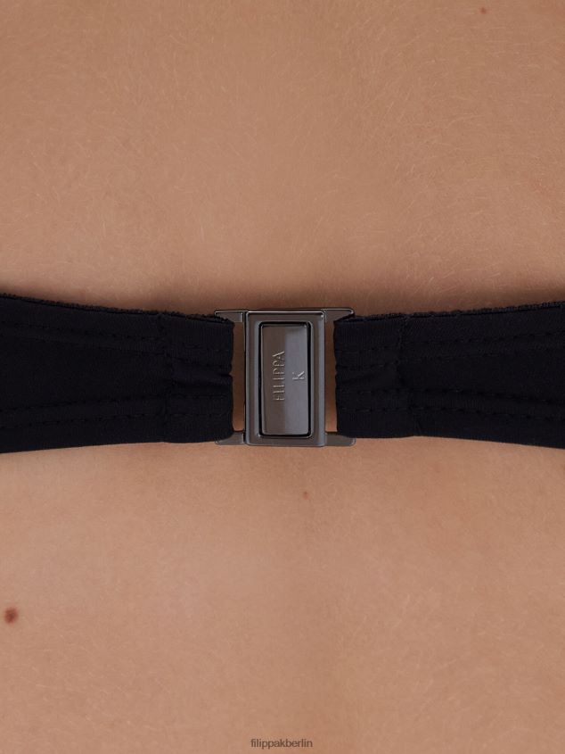 Filippa K L8HHT244 Bekleidung Schwarz Frauen Bandeau-Bikinioberteil