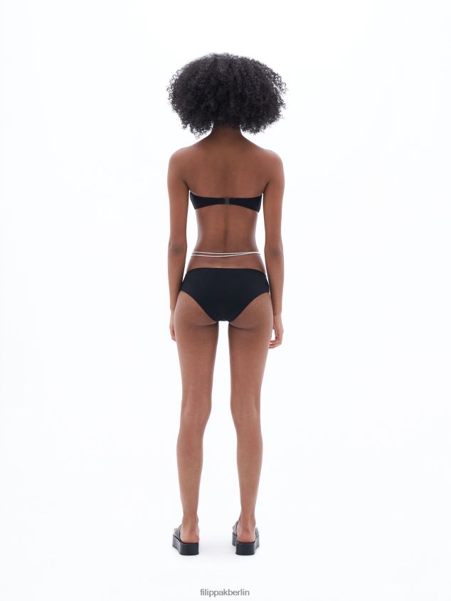 Filippa K L8HHT247 Bekleidung Schwarz Frauen Hipster-Slips