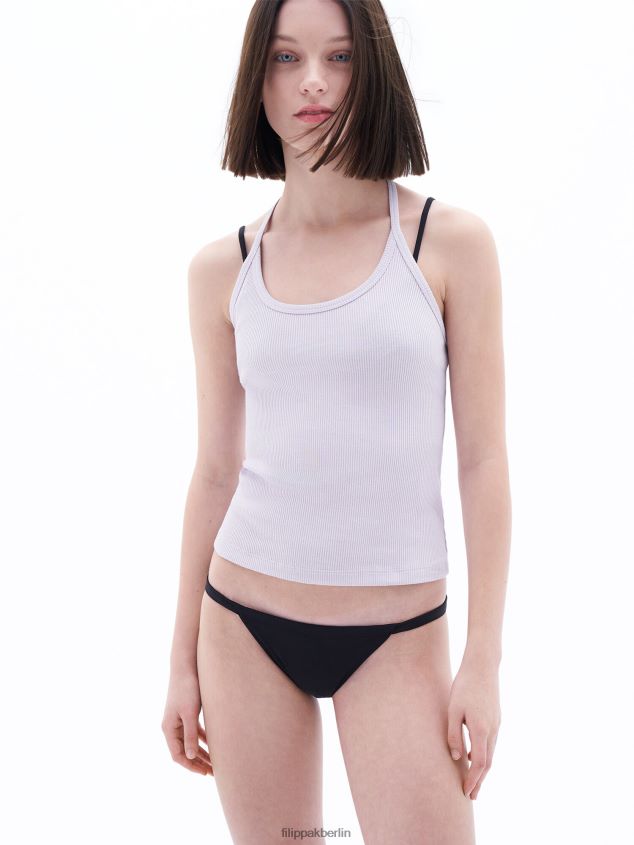 Filippa K L8HHT250 Bekleidung Schwarz Frauen Bikini-Low-Slip