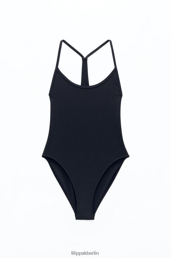 Filippa K L8HHT251 Bekleidung Schwarz Frauen Badeanzug mit Trägern