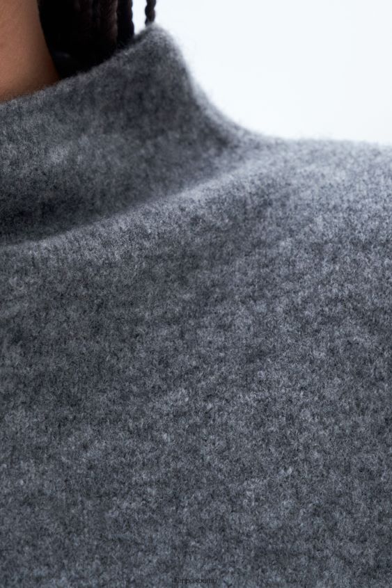 Filippa K L8HHT50 Bekleidung mittelgrau meliert Frauen Ximena-Pullover