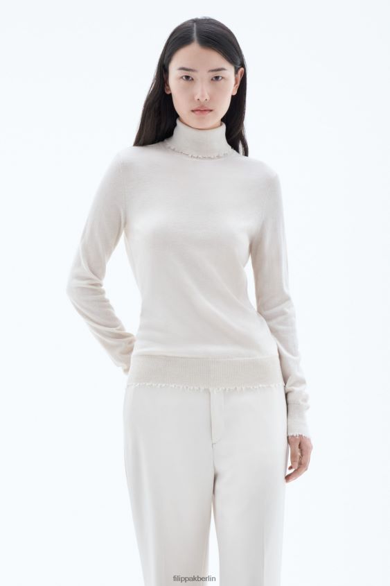 Filippa K L8HHT51 Bekleidung Elfenbein Frauen Natalia Pullover