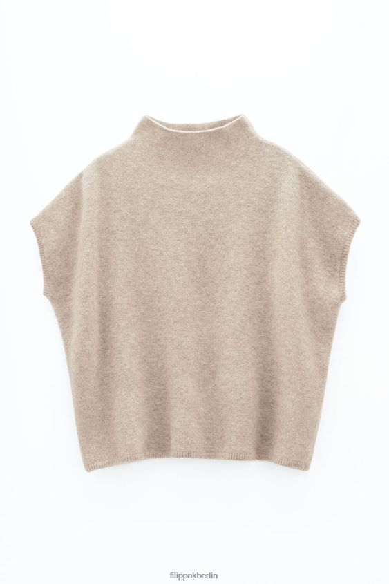 Filippa K L8HHT60 Bekleidung Beige-Melange Frauen Ximena-Pullover