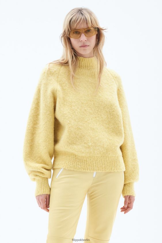 Filippa K L8HHT74 Bekleidung heller Bernstein Frauen haariger Pullover