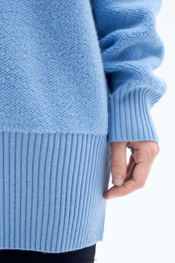 Filippa K L8HHT75 Bekleidung Türkis Frauen Bouclé-Pullover
