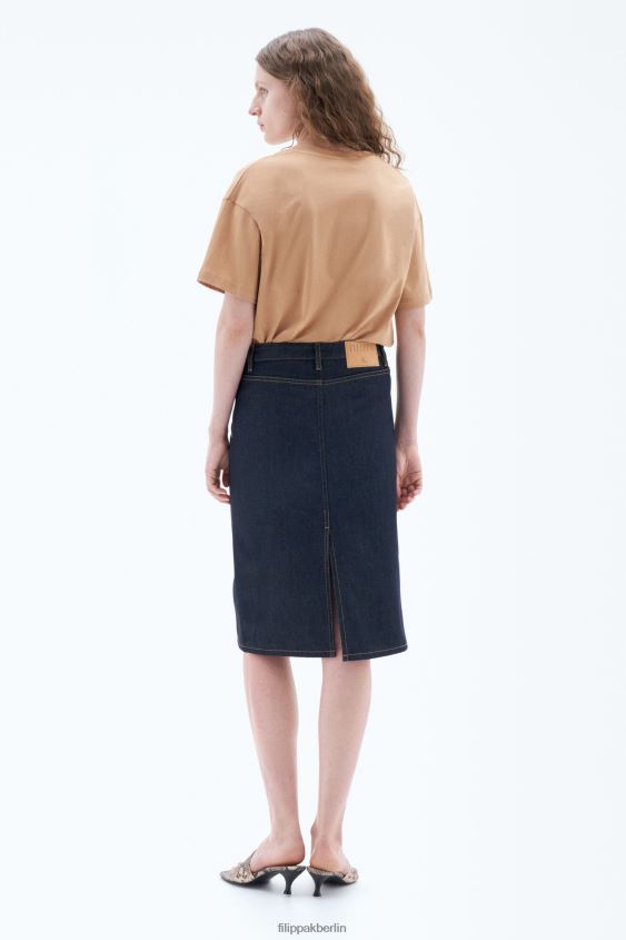 Filippa K L8HHT145 Bekleidung Sandbeige Frauen T-Shirt mit lockerer Passform