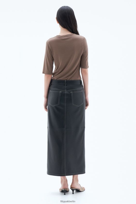 Filippa K L8HHT166 Bekleidung Nougat Frauen Elena Tee