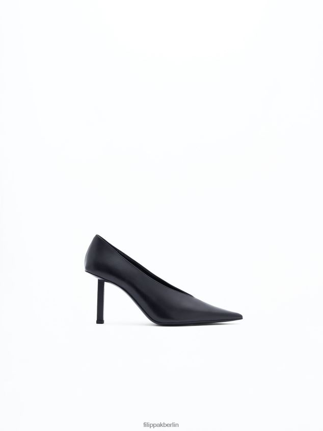 Filippa K L8HHT445 Schuhe Schwarz Frauen Spitze hohe Pumps