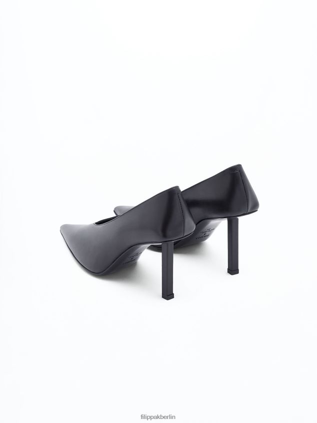 Filippa K L8HHT445 Schuhe Schwarz Frauen Spitze hohe Pumps