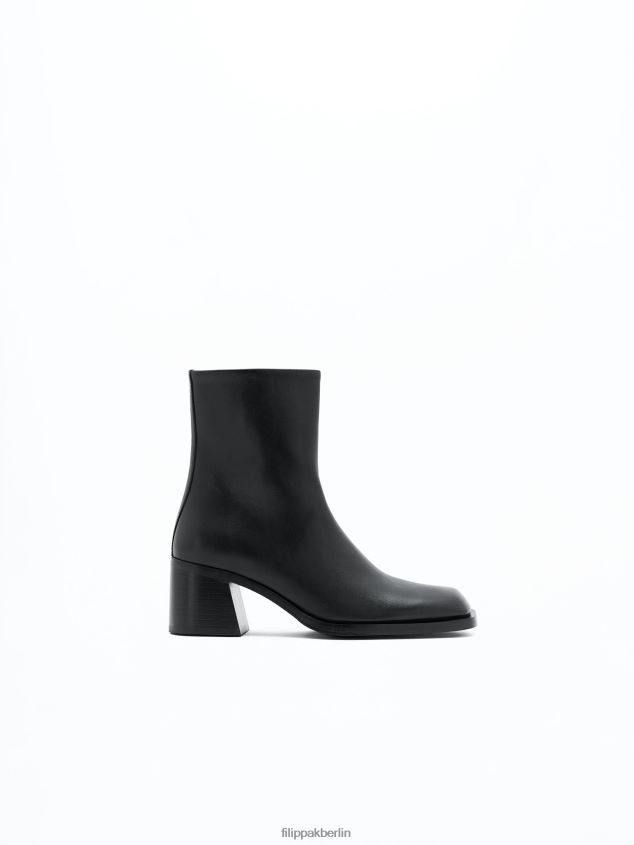 Filippa K L8HHT447 Schuhe Schwarz Frauen Stiefeletten