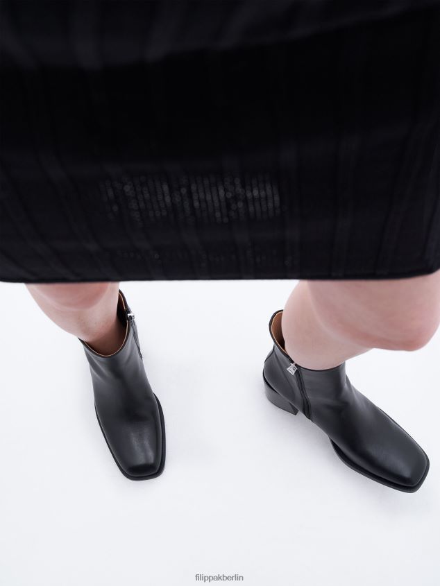Filippa K L8HHT447 Schuhe Schwarz Frauen Stiefeletten