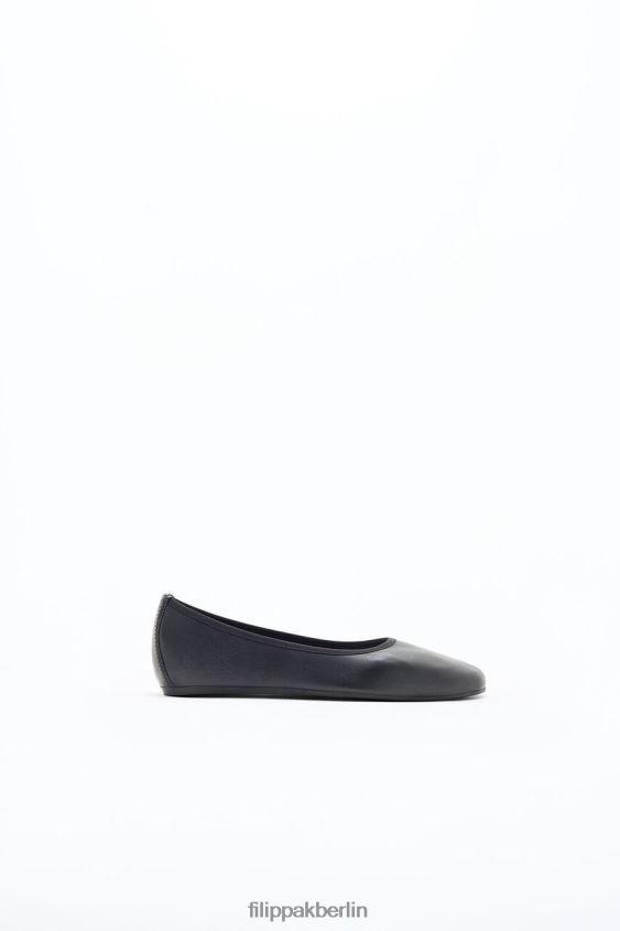 Filippa K L8HHT454 Schuhe Schwarz Frauen Rey Wohnungen
