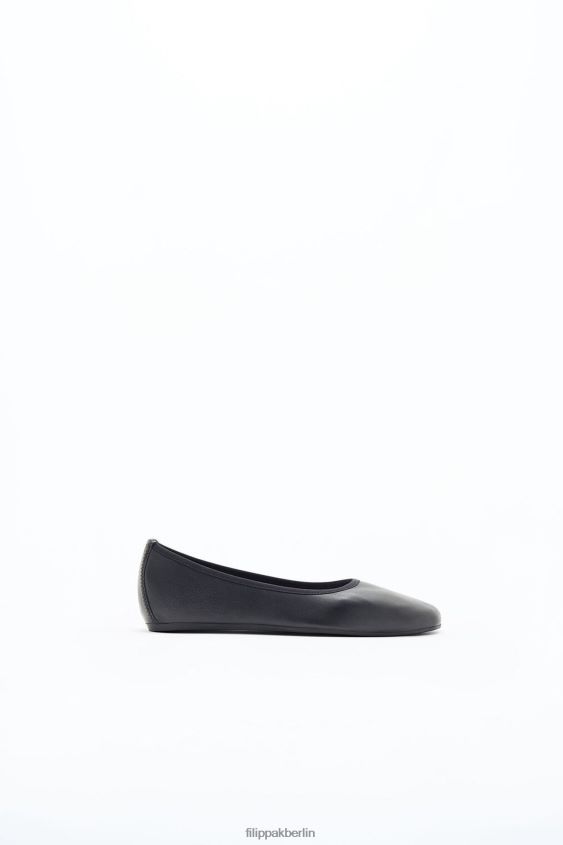 Filippa K L8HHT454 Schuhe Schwarz Frauen Rey Wohnungen