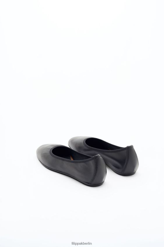 Filippa K L8HHT454 Schuhe Schwarz Frauen Rey Wohnungen
