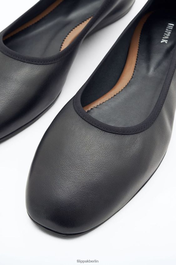 Filippa K L8HHT454 Schuhe Schwarz Frauen Rey Wohnungen