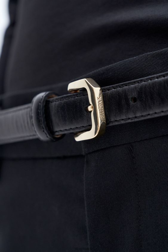 Filippa K L8HHT470 Zubehörteil Schwarz Frauen Gürtel mit kleiner Schnalle