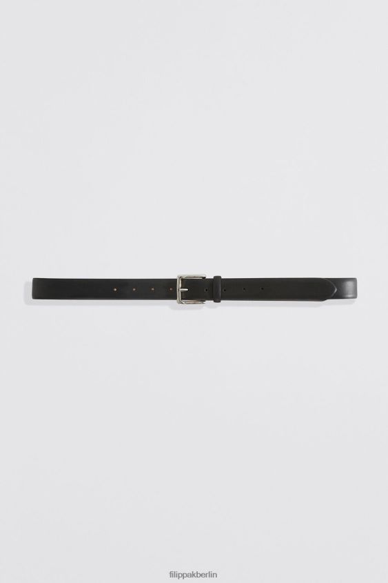 Filippa K L8HHT472 Zubehörteil Schwarz Frauen Ledergürtel