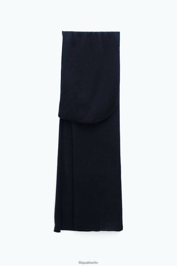 Filippa K L8HHT425 Zubehörteil Schwarz Frauen Beanie-Schal