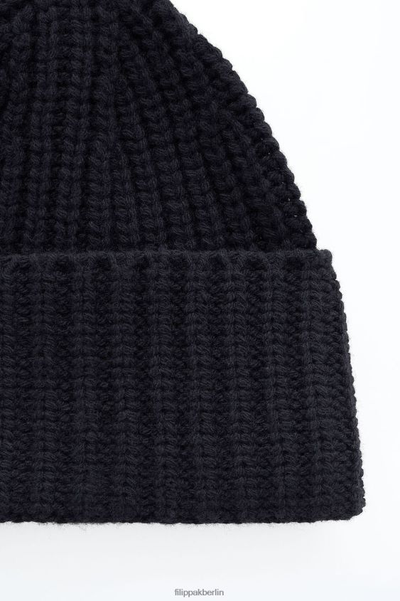 Filippa K L8HHT432 Zubehörteil Schwarz Frauen Corinne Hut