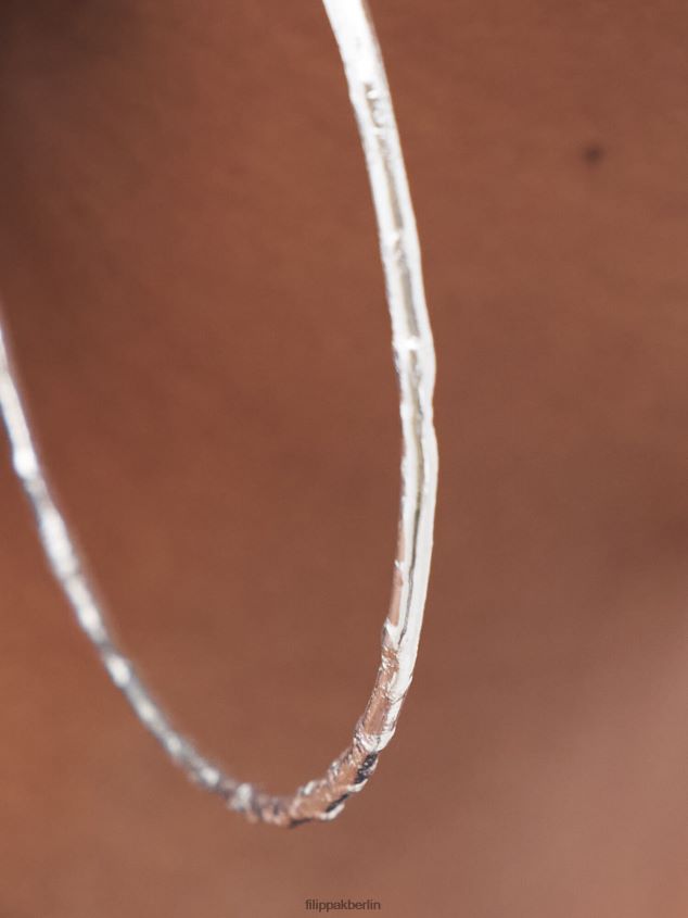Filippa K L8HHT467 Zubehörteil silbernes Metall Frauen große Creolen