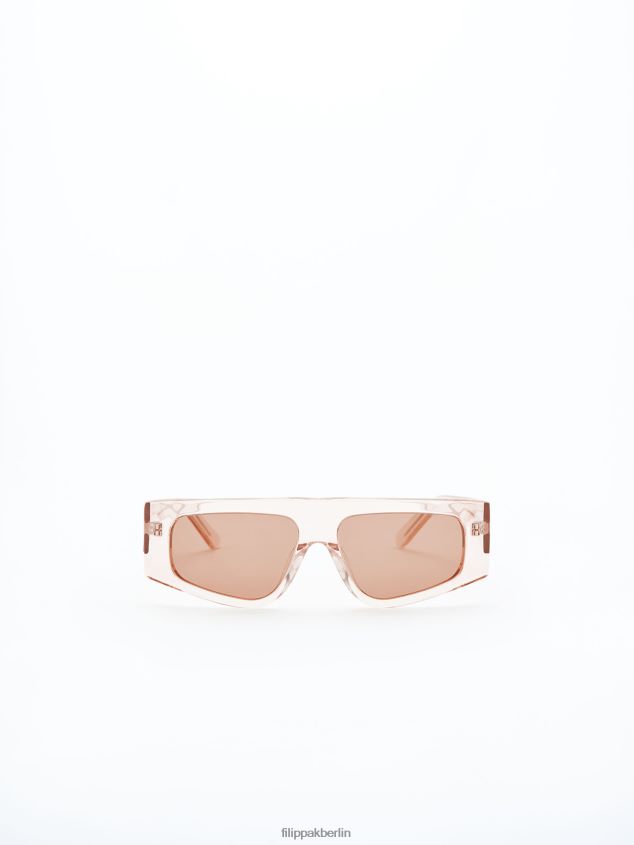 Filippa K L8HHT465 Zubehörteil blassrosa Frauen Abgewinkelte Acetat-Sonnenbrille