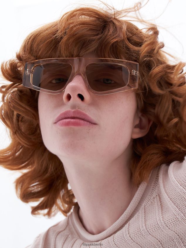 Filippa K L8HHT465 Zubehörteil blassrosa Frauen Abgewinkelte Acetat-Sonnenbrille