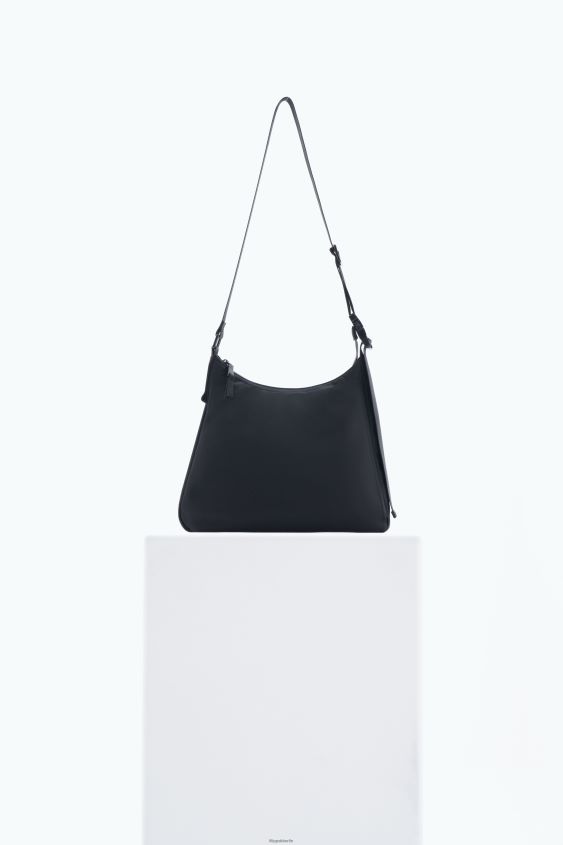 Filippa K L8HHT456 Zubehörteil Schwarz Frauen Mittelgroße Umhängetasche aus Nylon