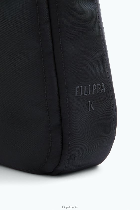 Filippa K L8HHT456 Zubehörteil Schwarz Frauen Mittelgroße Umhängetasche aus Nylon