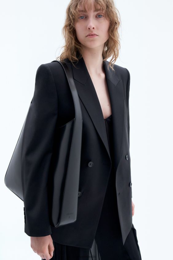 Filippa K L8HHT463 Zubehörteil Schwarz Frauen große Umhängetasche