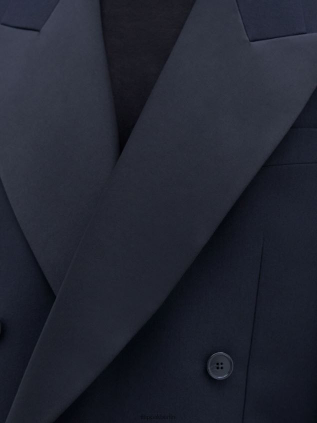 Filippa K L8HHT346 Bekleidung Schwarz Männer Smoking-Blazer