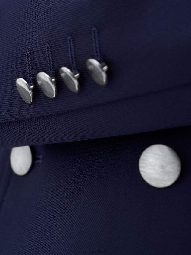 Filippa K L8HHT352 Bekleidung Französische Marine Männer Zweireihiger Blazer