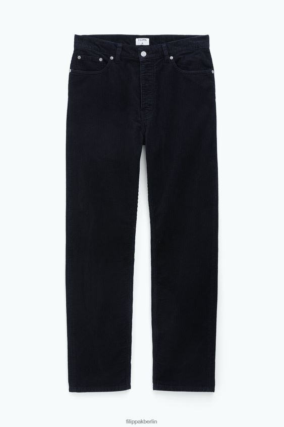 Filippa K L8HHT362 Bekleidung Schwarz Männer Cordjeans