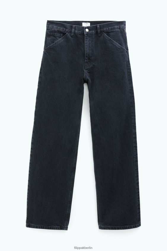 Filippa K L8HHT401 Bekleidung Anthrazitschwarz Männer Baggy-Jeans