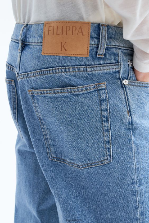 Filippa K L8HHT402 Bekleidung ganz aus Stein Männer Baggy Tapered-Jeans
