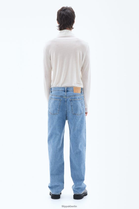 Filippa K L8HHT402 Bekleidung ganz aus Stein Männer Baggy Tapered-Jeans