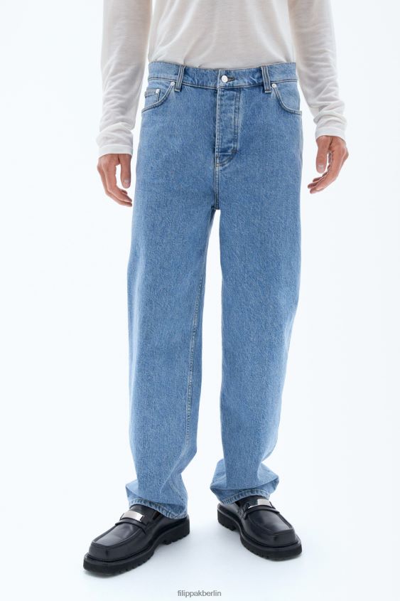 Filippa K L8HHT402 Bekleidung ganz aus Stein Männer Baggy Tapered-Jeans