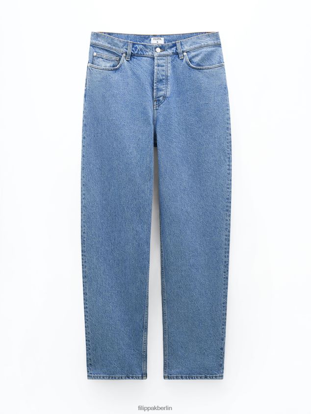 Filippa K L8HHT402 Bekleidung ganz aus Stein Männer Baggy Tapered-Jeans