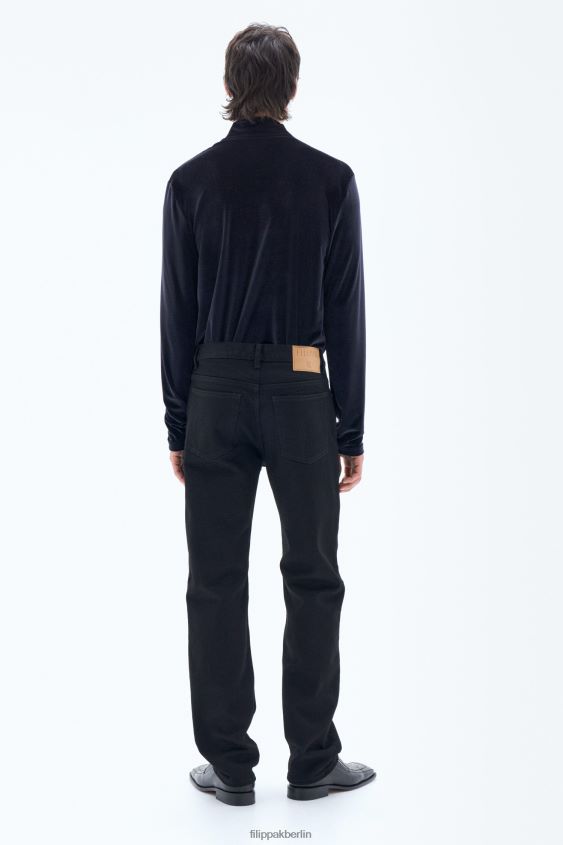 Filippa K L8HHT403 Bekleidung Nachtschwarz Männer klassische gerade Jeans