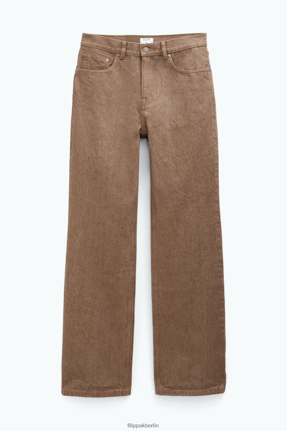 Filippa K L8HHT408 Bekleidung Zuckerrohr braun Männer Bootcut-Jeans