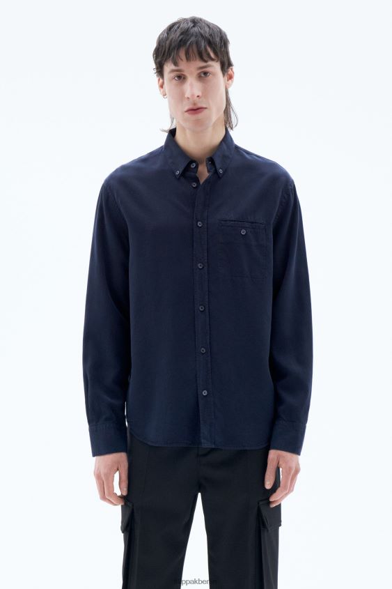 Filippa K L8HHT384 Bekleidung Marine Männer Zachary-Shirt