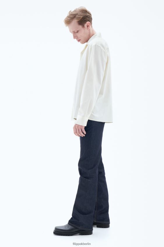 Filippa K L8HHT387 Bekleidung Winterweiß Männer Resort-Shirt