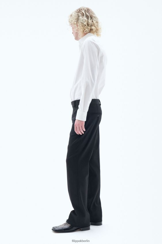 Filippa K L8HHT389 Bekleidung Weiß Männer Paul Stretchhemd