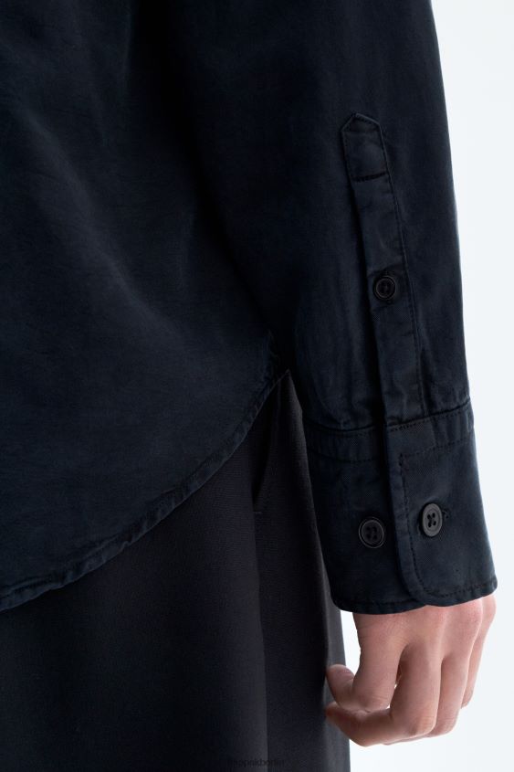 Filippa K L8HHT395 Bekleidung fast schwarz Männer Zachary-Shirt