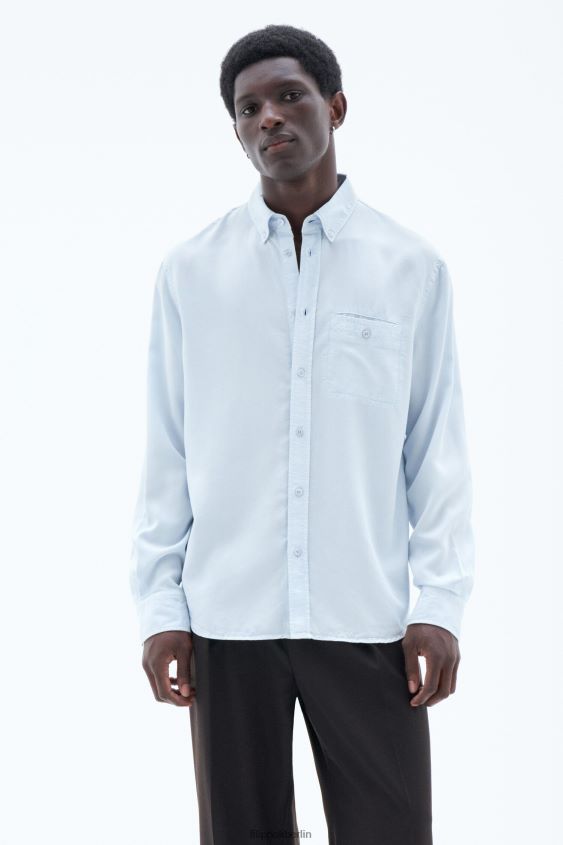 Filippa K L8HHT398 Bekleidung Eisblau Männer Zachary-Shirt
